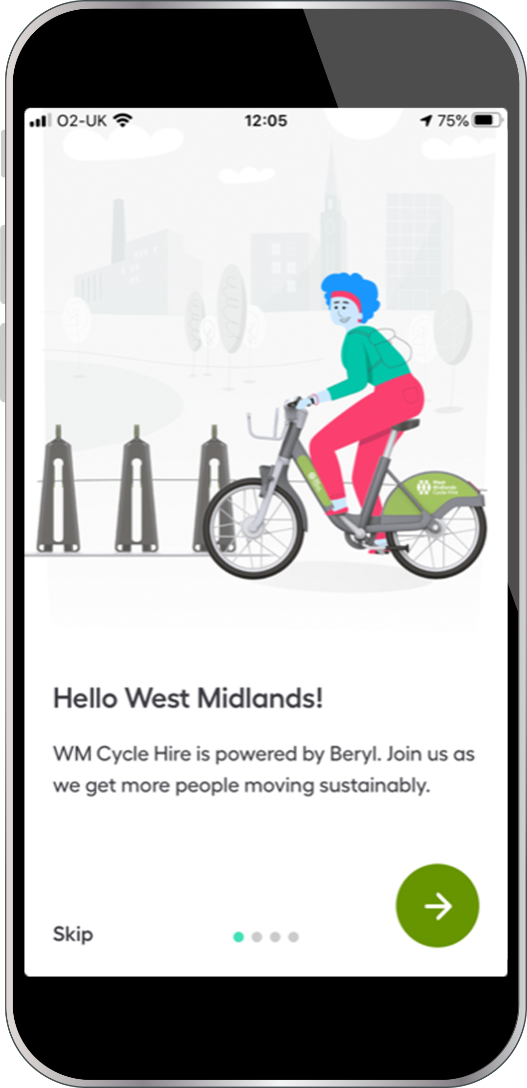 choose my bicycle app
